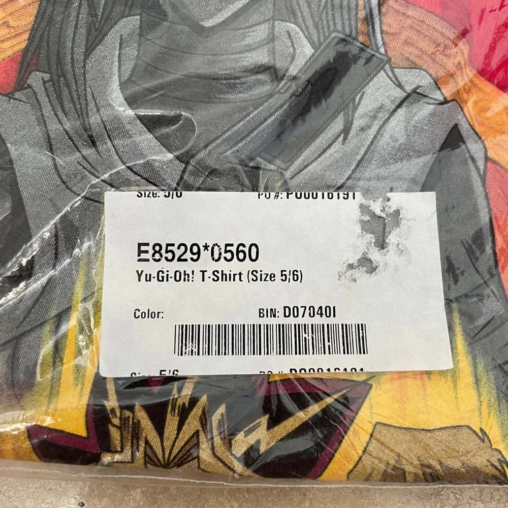 Vintage NWT Yu-Gi-Oh! Long Sleeve T shirt